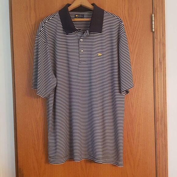 Jack Nicklaus Other - Very Nice Jack Nicklaus Striped Polo Golf Shirt Sz XXL